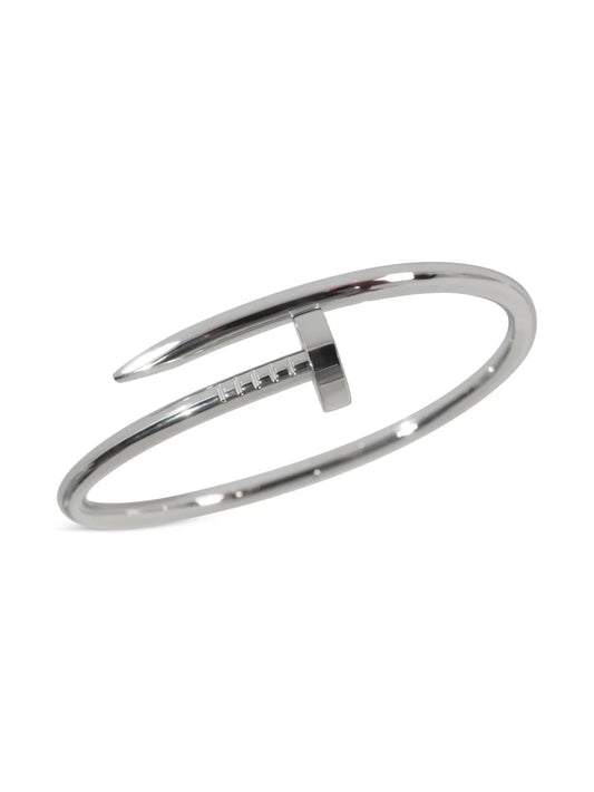 Classic Nail Bracelet - Silver